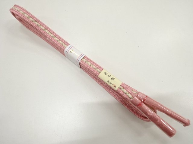 JAPANESE KIMONO / UNUSED HAND-TIED OBIJIME